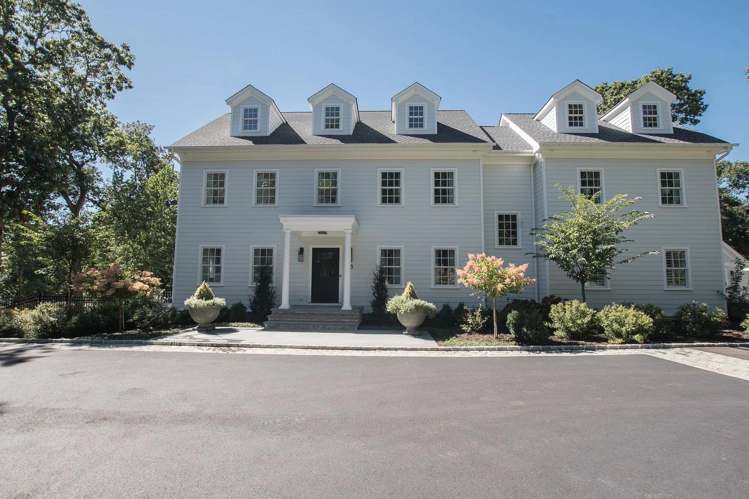 New shingle-style house